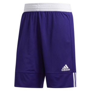 Adidas 3G Speed Reversible Shorts Collegiate Purple-White