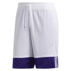 Adidas 3G Speed Reversible Shorts Collegiate Purple-White