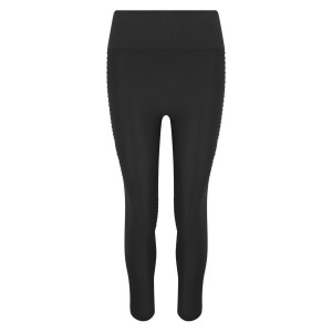 Womens Seamless Tights Jet Black