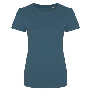 Womens Organic Cotton Tee (W) Ink Blue