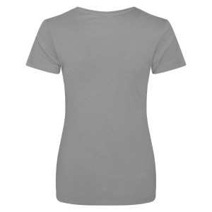 Womens Organic Cotton Tee (W) Heather Grey