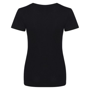 Womens Organic Cotton Tee (W) Jet Black