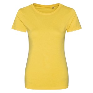 Womens Organic Cotton Tee (W) Sun Yellow