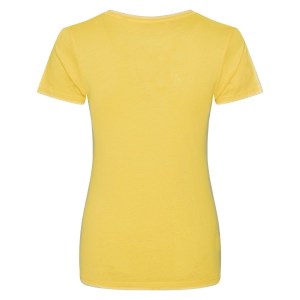 Womens Organic Cotton Tee (W) Sun Yellow