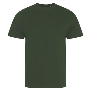 Womens Organic Cotton Tee (M) Bottle Green