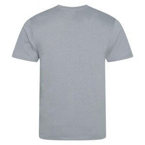 Womens Organic Cotton Tee (M) Heather Grey