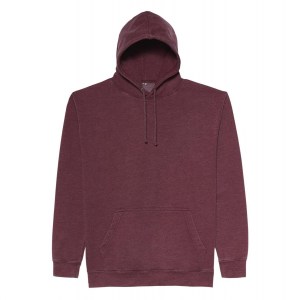 WASHED HOODIE Washed Burgundy