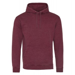 WASHED HOODIE Washed Burgundy