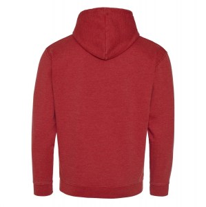 WASHED HOODIE Washed Fire Red