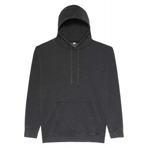 WASHED HOODIE Washed Jet Black