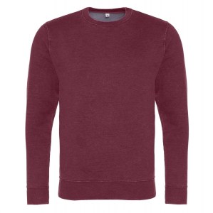 WASHED SWEATSHIRT Washed Burgundy