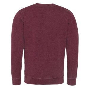 WASHED SWEATSHIRT Washed Burgundy