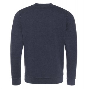 WASHED SWEATSHIRT Washed New French Navy