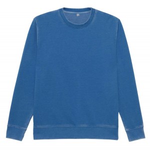 WASHED SWEATSHIRT Washed Sapphire Blue