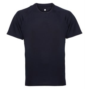 Panelled Tech Tee French Navy