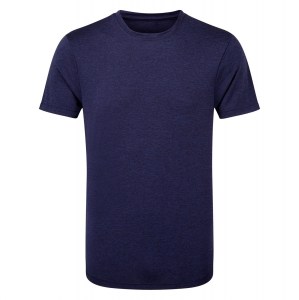 Performance T-Shirt Navy-Black Melange