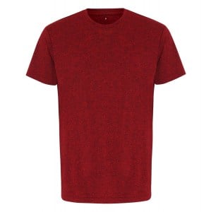 Performance T-Shirt Red-Black Melange