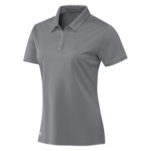 adidas Womens Women's Teamwear Polo Mid Grey