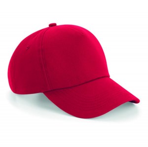 Beechfield Authentic 5 Panel Cap Classic Red