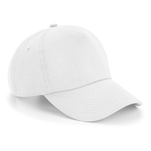 Beechfield Authentic 5 Panel Cap White