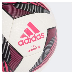 Adidas Tiro League TB Ball - IMS Match Football White-Black-Silver Met-Team Shock Pink
