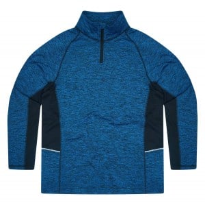 Behrens Grindle 1/4 Zip Top Royal