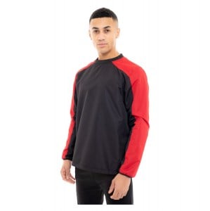 Behrens Pro Windbreaker Contact Top Black-Red