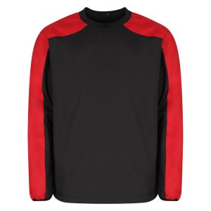 Behrens Pro Windbreaker Contact Top Black-Red