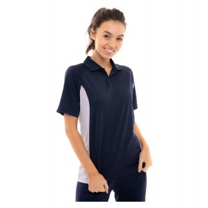 Behrens Matchday Polo Navy-Silver