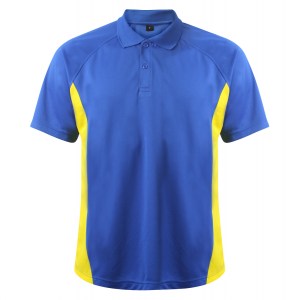 Behrens Matchday Polo Royal-Yellow