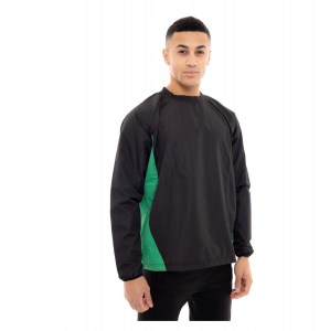 Behrens Windbreaker Contact Top Black-Emerald