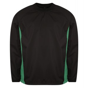 Behrens Windbreaker Contact Top Black-Emerald