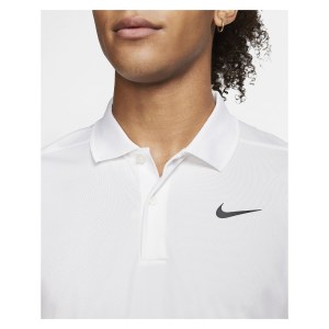 Nike Dri-FIT VIctory Golf Polo White-Black