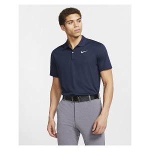 Nike Dri-FIT VIctory Golf Polo Obsidian-White