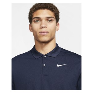 Nike Dri-FIT VIctory Golf Polo Obsidian-White