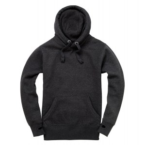 Premium OH Hoodie Black Melange-Black Melange