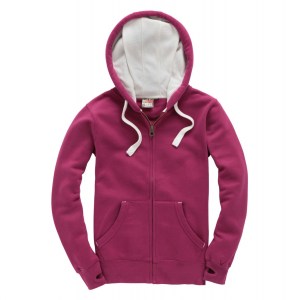 Premium Zip Hoodie Cranberry