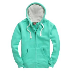 Premium Zip Hoodie Gumdrop Green
