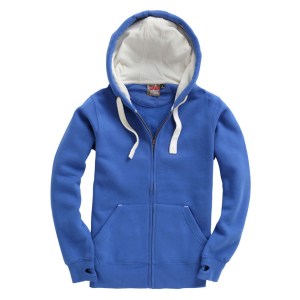 Premium Zip Hoodie Vintage Royal