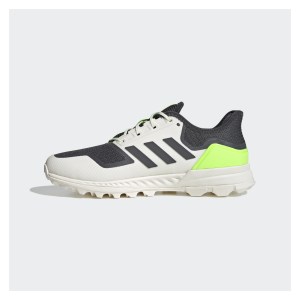 Adidas-LP Adipower Hockey Shoes Grey Six-Grey Six-Signal Green