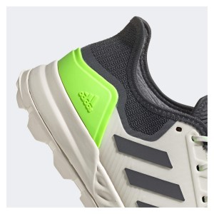 Adidas-LP Adipower Hockey Shoes Grey Six-Grey Six-Signal Green