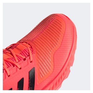 Adidas-LP Adipower Hockey Shoes Ftwr White-Core Black-Signal Pink