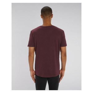 Kitlocker Cotton Icon Tee Heather Grape Red