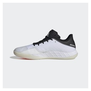 adidas Adizero Fastcourt Indoor Shoes Ftwr White-Core Black-Solar Red