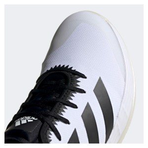 adidas Adizero Fastcourt Indoor Shoes Ftwr White-Core Black-Solar Red