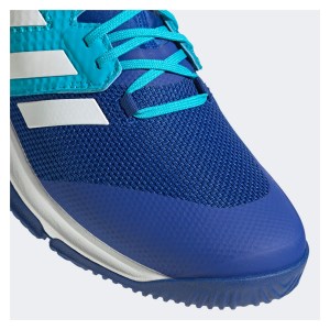 adidas Court Team Bounce Indoor Shoes Team Royal Blue-Ftwr White-Signal Green