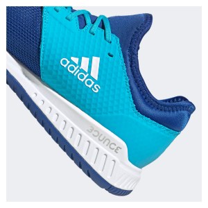 adidas Court Team Bounce Indoor Shoes Team Royal Blue-Ftwr White-Signal Green