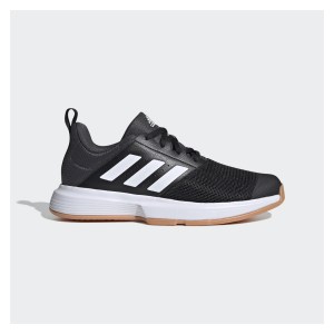 adidas Essence Indoor Shoes Core Black-Ftwr White-Grey Six