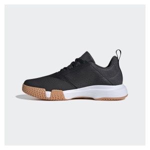 adidas Essence Indoor Shoes Core Black-Ftwr White-Grey Six