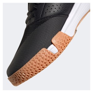 adidas Essence Indoor Shoes Core Black-Ftwr White-Grey Six